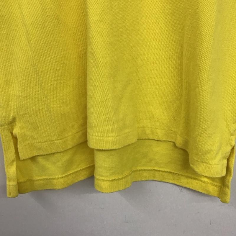 ポロラルフローレン POLO RALPH LAUREN ポロシャツ 半袖 刺繍 S ワンポイント 黄 / イエロー / レディース USED 古着 中古 10133645