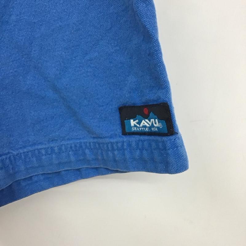 カブー KAVU パンツ ショートパンツ S 無地 青 / ブルー /  メンズ USED 古着 中古 10128535