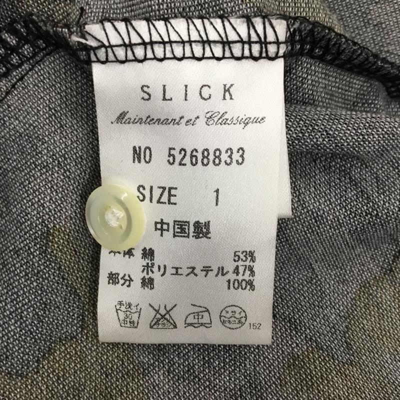 スリック SLICK ポロシャツ 半袖 半袖ポロシャツ カラーシャツ 半袖カットソー 1 カモフラージュ柄・迷彩 マルチカラー / マルチカラー / メンズ USED 古着 中古 10115021