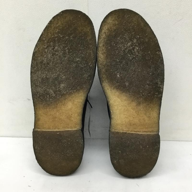 クラークス Clarks ブーツ ショートブーツ CLARKS ORIGINALS DESERT BOOT 31691 US:7.5 無地 黒 / ブラック / メンズ USED 古着 中古 10138519