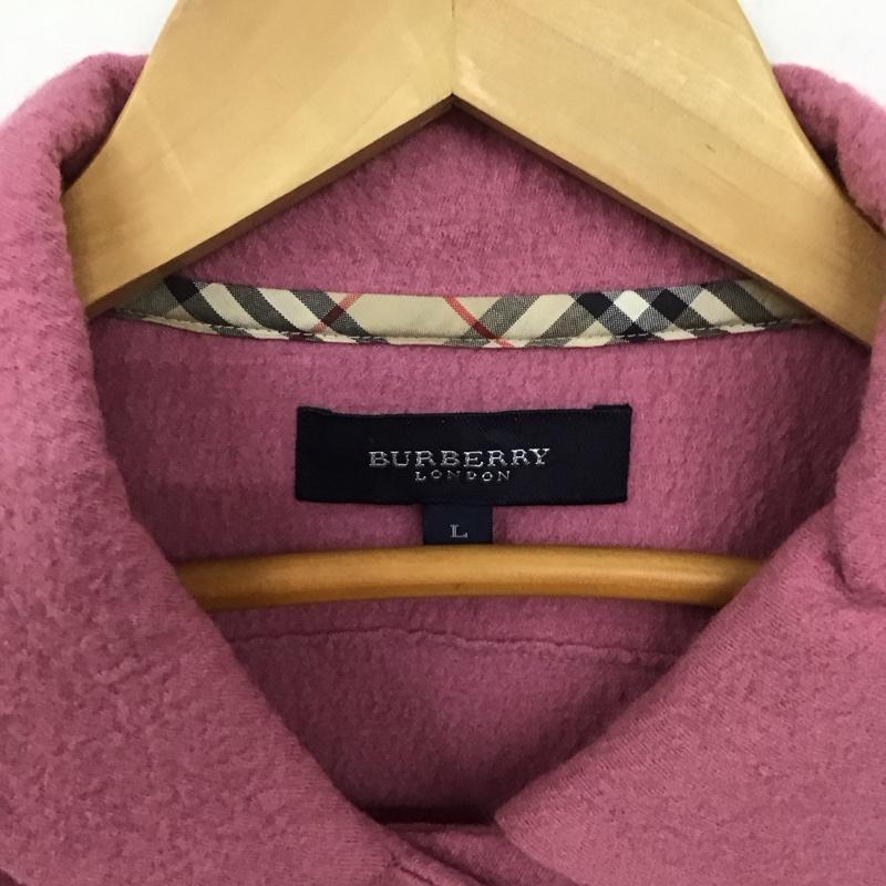 バーバリー BURBERRY ジャケット、上着 ジャケット、ブレザー L 無地 桃 / ピンク / レディース USED 古着 中古 10129290