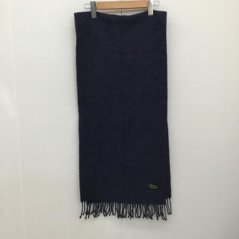 ヴィヴィアンウエストウッド Vivienne Westwood マフラー マフラー 刺繍 紺 / ネイビー / レディース USED 古着 中古 10135825