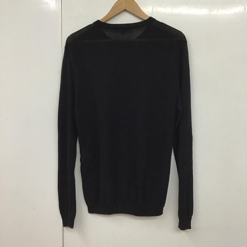 セオリー theory カットソー 長袖 38 無地 黒 / ブラック / レディース USED 古着 中古 10130240