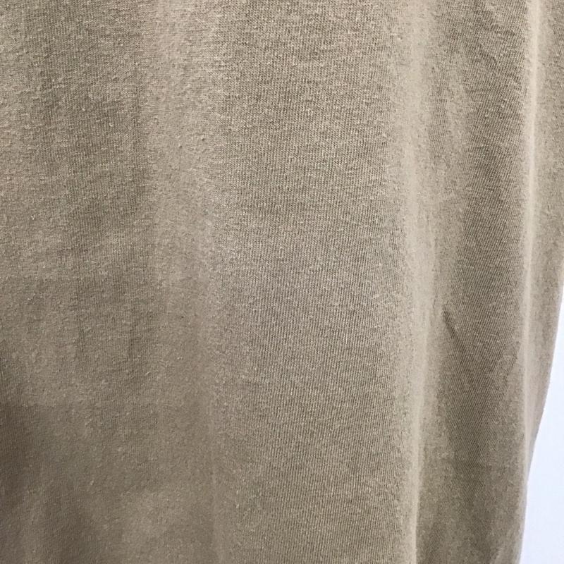 テンダーロイン TENDERLOIN Tシャツ 半袖 半袖カットソー プリントTシャツ クルーネックカットソー L プリント 茶 / ブラウン /  メンズ USED 古着 中古 10110908