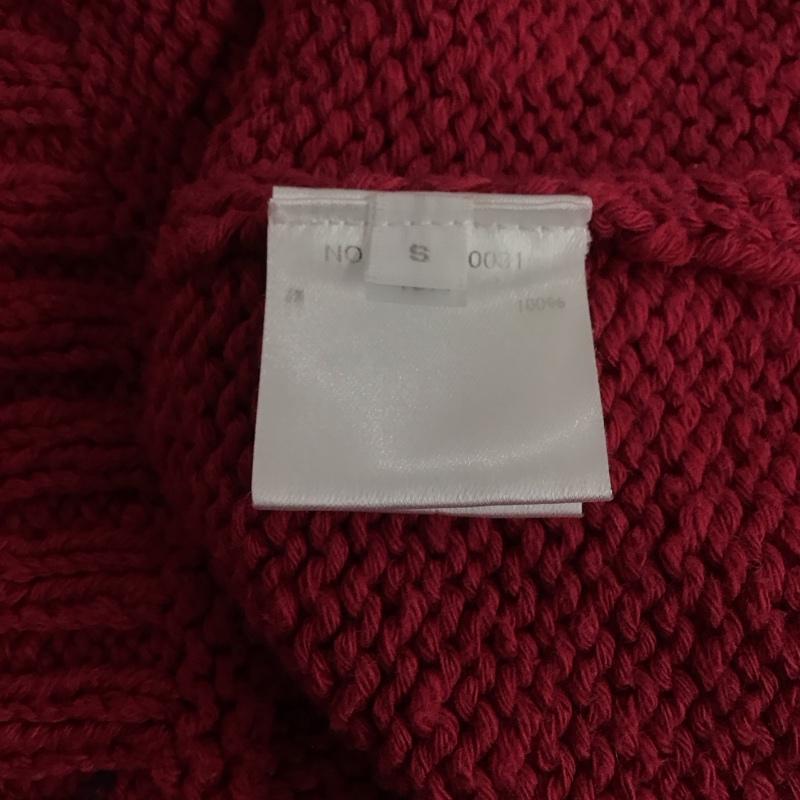 ロンハーマン RonHerman×Wrangler カーディガン 長袖 長袖ニットカーディガン ジップアップ S 無地 赤 / レッド / メンズ USED 古着 中古 10141460