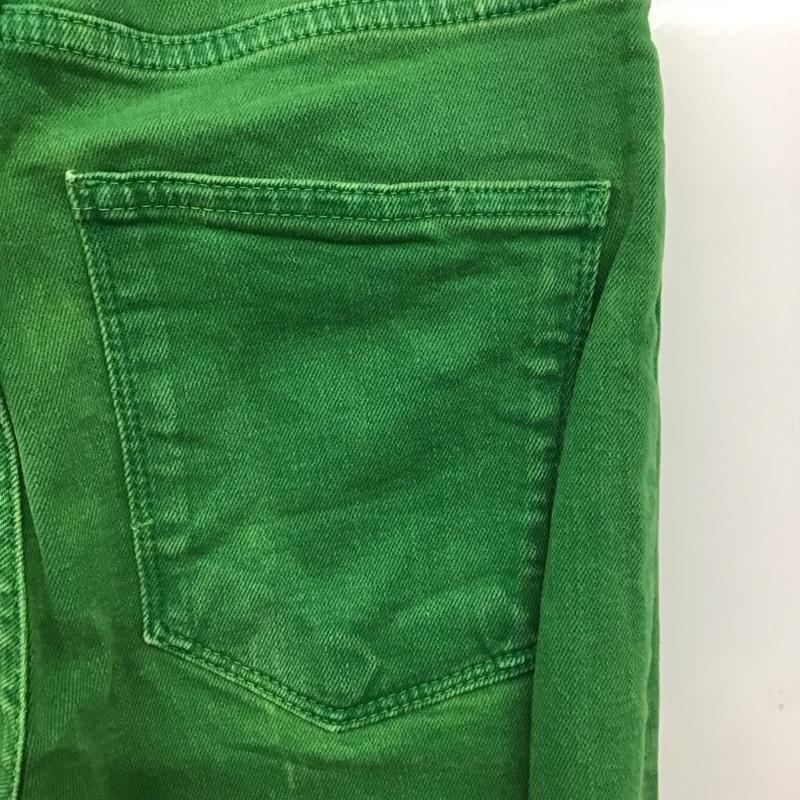 ザラ ZARA パンツ デニム、ジーンズ 8246 245 500 フレアパンツ カラーパンツ 無地 緑 / グリーン / レディース USED 古着 中古 10139158