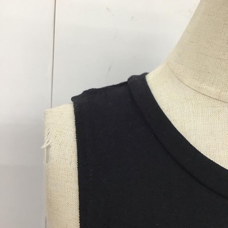 ザラ ZARA TRAFALUC ワンピース・ドレス・オールインワン ワンピース・ドレス・オールインワン ノースリーブ オールインワン カジュアルスウェット S ロゴ、文字 黒 / ブラック / レディース USED 古着 中古 10114490