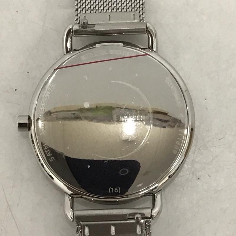 スカーゲン SKAGEN 腕時計 アナログ(クォーツ式) SKW2738 箱有 ロゴ、文字 銀 / シルバー / レディース USED 古着 中古 10134462