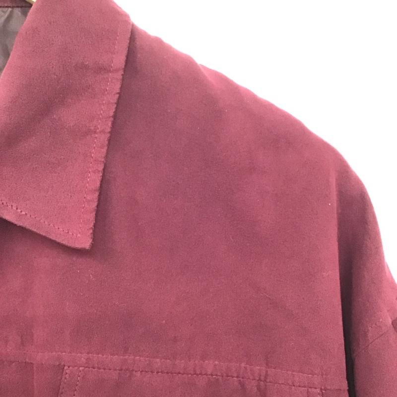 アルシーヴ archives ジャケット、上着 ジャケット、ブレザー 長袖ジャケット アウター 前ボタン カラージャケット M 無地 えんじ / ワインレッド / レディース USED 古着 中古 10128752
