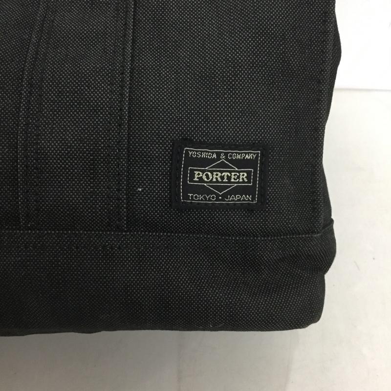 ポーター PORTER ハンドバッグ ハンドバッグ スモーキー ロゴ、文字 黒 / ブラック / メンズ USED 古着 中古 10139104
