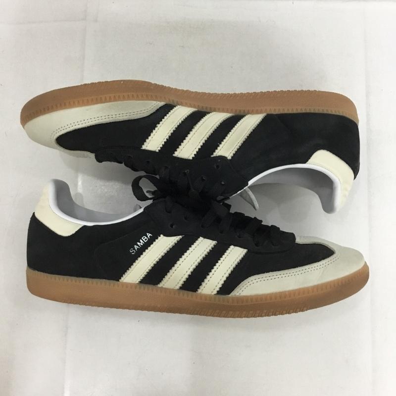 アディダス adidas スニーカー スニーカー IE5836 Samba OG W 28cm 箱有 28.0cm ロゴ、文字 黒 / ブラック / X アイボリー / アイボリー / メンズ USED 古着 中古 10137381