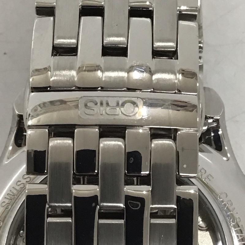 オリス ORIS 腕時計 アナログ(自動巻き) 7591 ロゴ、文字 銀 / シルバー / メンズ USED 古着 中古 10135246