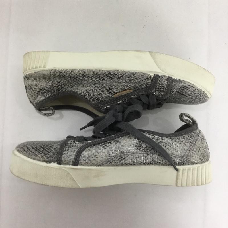 ザラ ZARA スニーカー スニーカー 2744 001 004 ローカット EU36 ダークグレー / ダークグレー / レディース USED 古着 中古 10126570