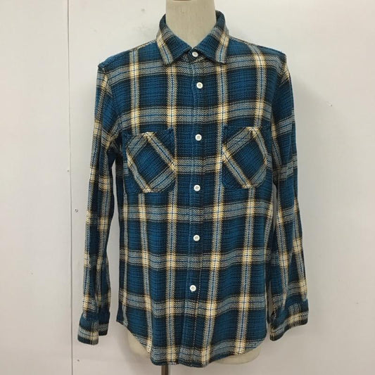 ファイブブラザー FIVE BROTHER シャツ、ブラウス 長袖 長袖シャツ カラーシャツ ポケットシャツ 長袖カットソー チェックシャツ L チェック マルチカラー / マルチカラー /  メンズ USED 古着 中古 10109838