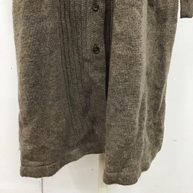 ローリーズファーム LOWRYS FARM ベスト ベスト FREE 無地 茶 / ブラウン / レディース USED 古着 中古 10128419
