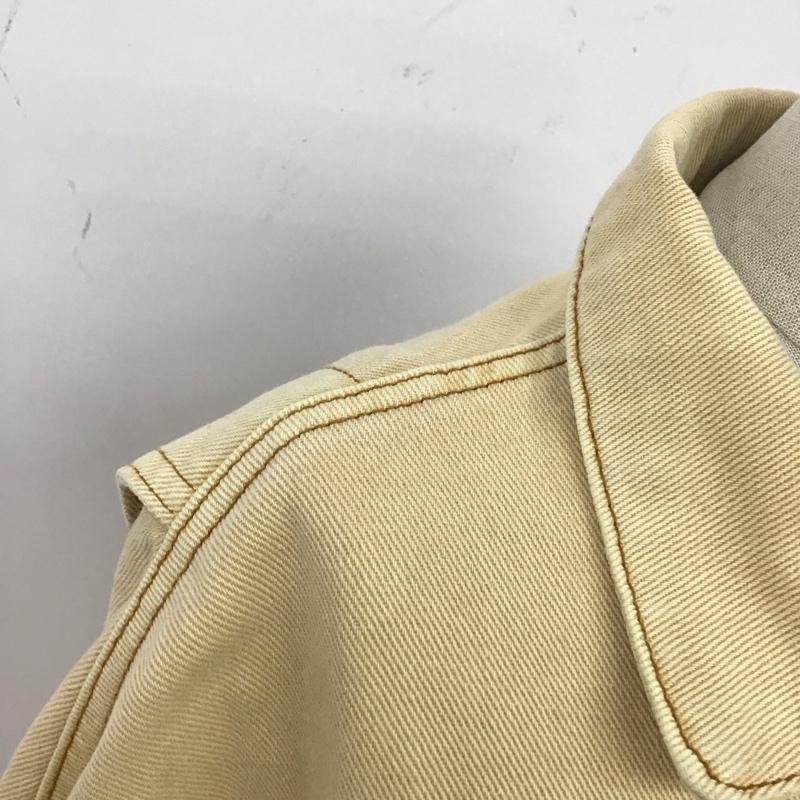 ザラ ZARA ジャケット、上着 ジャケット、ブレザー 1224 043 623 クロップド丈 XS 無地 アイボリー / アイボリー / レディース USED 古着 中古 10117389