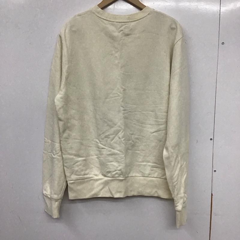 ポロラルフローレン POLO RALPH LAUREN トレーナー 長袖 スウェット M ワンポイント アイボリー / アイボリー / メンズ USED 古着 中古 10138963