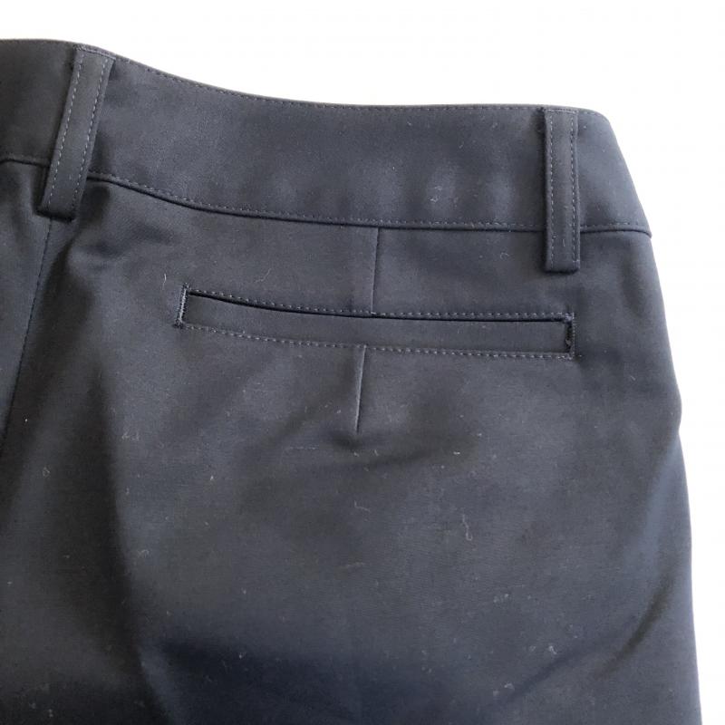 アナイ ANAYI パンツ ショートパンツ ハーフパンツ ロールアップ センタープレス 38 無地 紺 / ネイビー / レディース USED 古着 中古 10029192