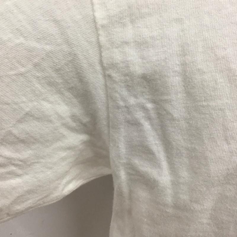 ステューシー STUSSY Tシャツ 半袖 半袖カットソー プリントTシャツ クルーネックカットソー M ロゴ、文字 白 / ホワイト / メンズ USED 古着 中古 10107987