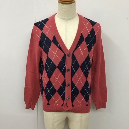 ブルックスブラザーズ BROOKS BROTHERS カーディガン 長袖 長袖ニットカーディガン 長袖カットソー ノーカラージャケット 前開カーディガン S チェック マルチカラー / マルチカラー /  メンズ USED 古着 中古 10113616