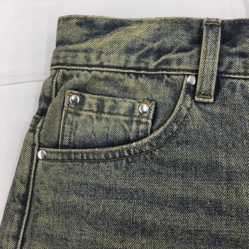 ユーズドクロージング used clothes パンツ ショートパンツ SIMPLE PROJECT L 無地 青 / ブルー / X 茶 / ブラウン / メンズ USED 古着 中古 10128178