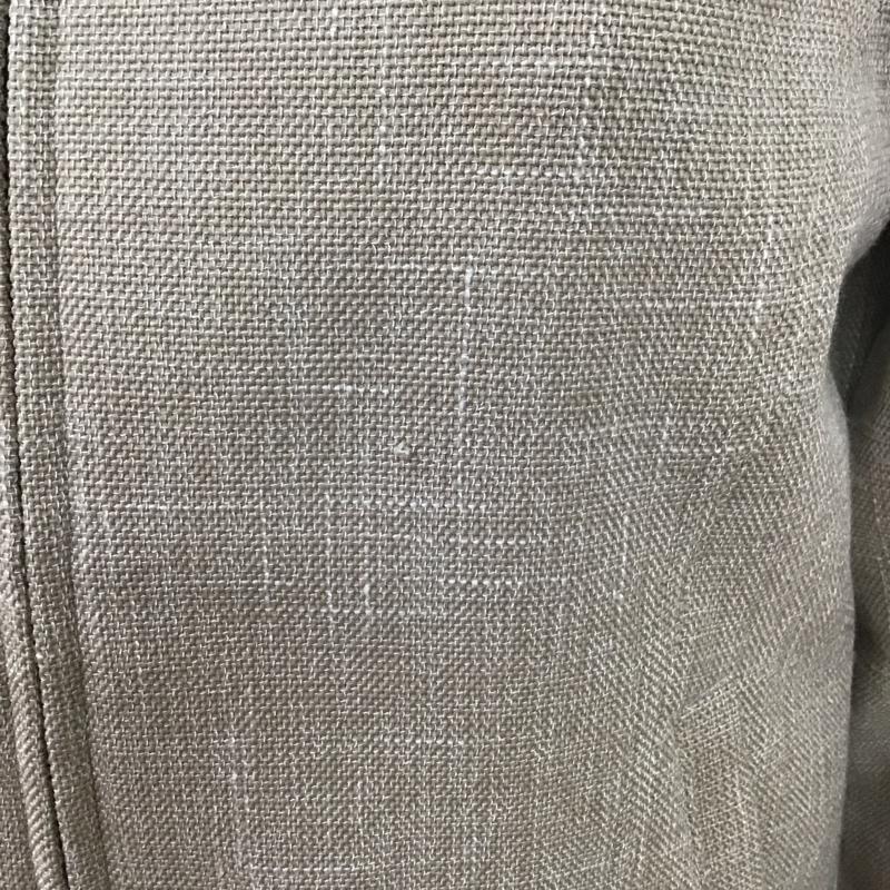 エディーバウアー Eddie Bauer ジャケット、上着 ジャケット、ブレザー ジップアップジャケット ノーカラージャケット アウター XS 無地 ベージュ / ベージュ / レディース USED 古着 中古 10126905