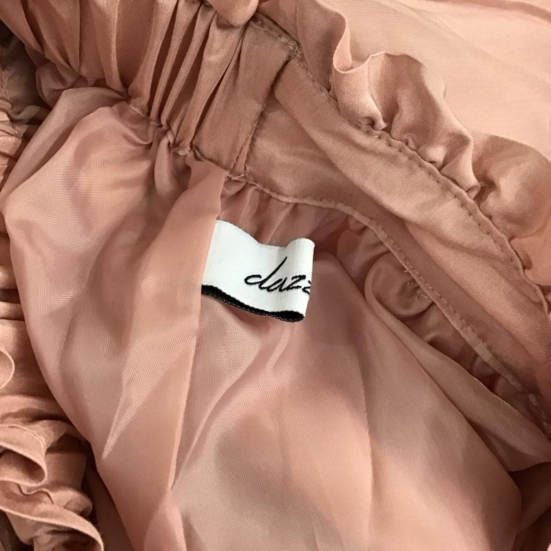 ダズリン dazzlin スカート ロングスカート 021920802301 シアープリーツロングスカート FREE 無地 桃 / ピンク / レディース USED 古着 中古 10114762