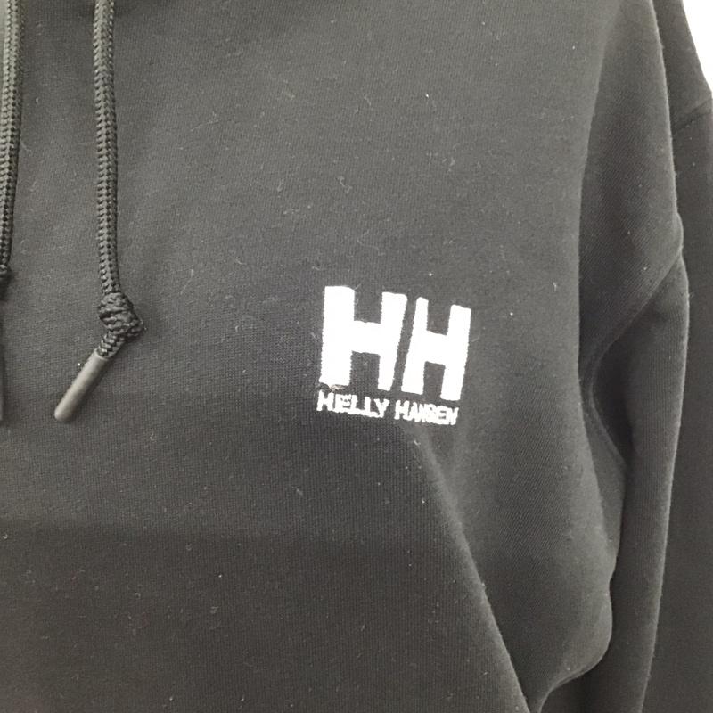 ヘリーハンセン HELLY HANSEN パーカー 長袖 HE32123 プルオーバー スウェット ロゴ、文字 黒 / ブラック / レディース USED 古着 中古 10120173