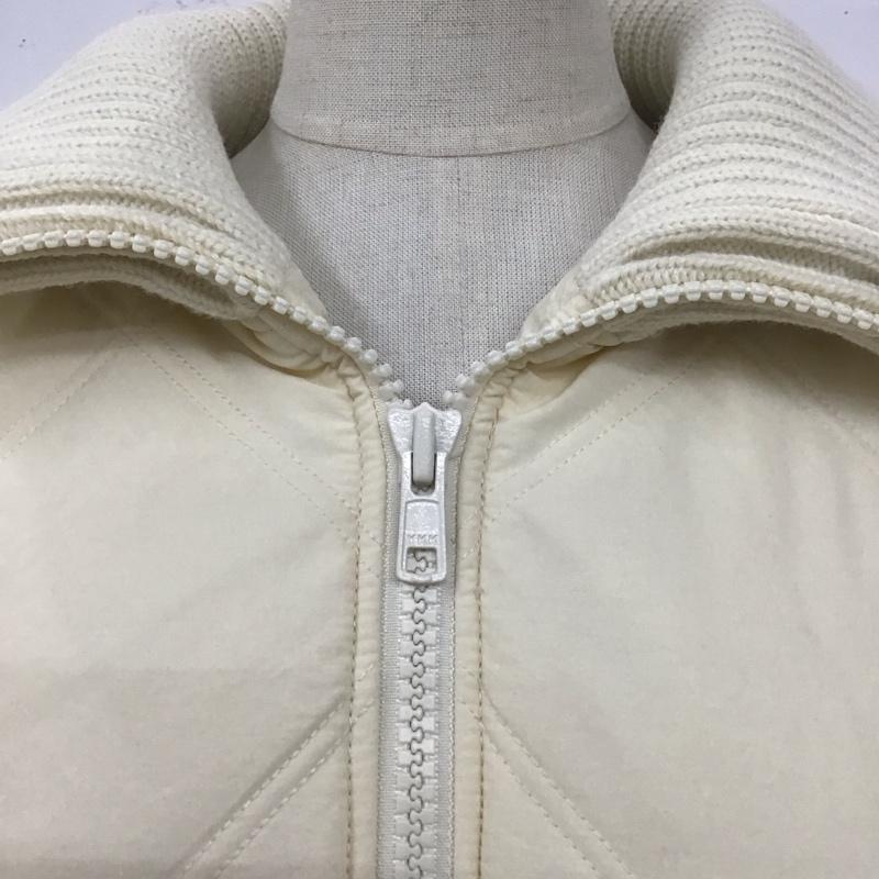 スライ SLY カットソー 長袖 030fay30-4140 QUILTINGNYLONSTANDトップス 長袖カットソー キルティングカットソー FREE 無地 オフホワイト / オフホワイト / レディース USED 古着 中古 10110226