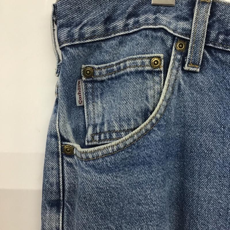 カーハート Carhartt パンツ ワークパンツ、ペインターパンツ デニムパンツ ワイドパンツ カジュアルパンツ 42インチ 無地 インディゴ / インディゴ / メンズ USED 古着 中古 10133157