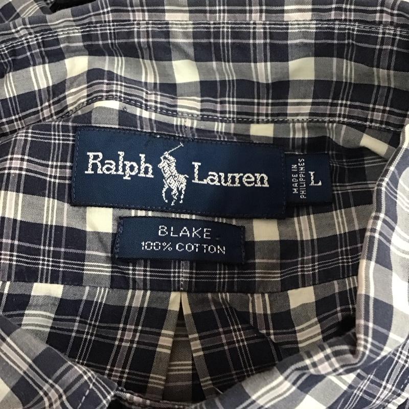ラルフローレン RALPHLAUREN シャツ、ブラウス 半袖 半袖シャツ カラーシャツ 半袖カットソー チェックシャツ L チェック マルチカラー / マルチカラー /  メンズ USED 古着 中古 10112489