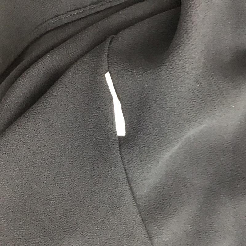 ザラ ZARA ワンピース ひざ丈スカート M 無地 黒 / ブラック / レディース USED 古着 中古 10139351