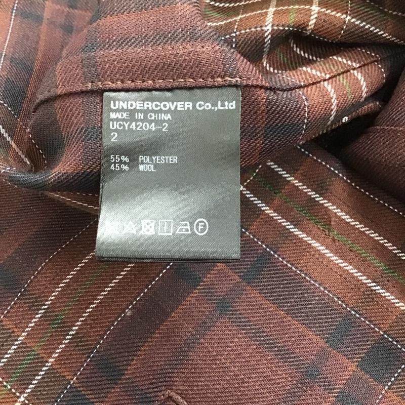 アンダーカバー UNDERCOVER シャツ、ブラウス 長袖 長袖シャツ チェックシャツ カラーシャツ 2 チェック マルチカラー / マルチカラー / メンズ USED 古着 中古 10140270