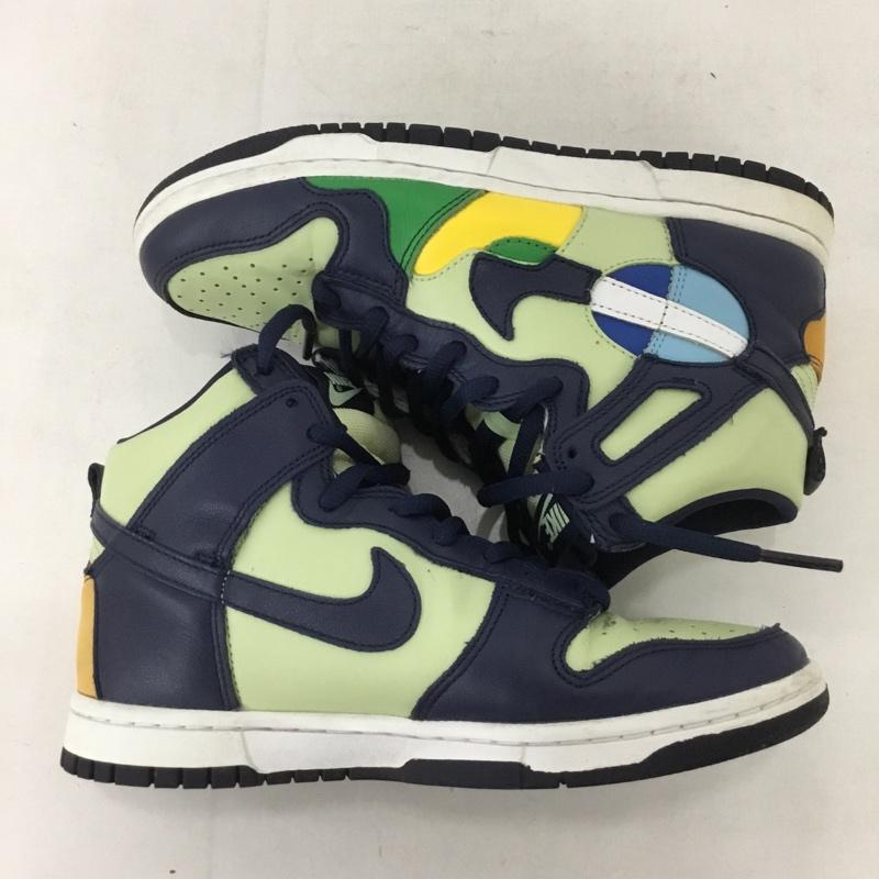 ナイキ NIKE スニーカー スニーカー DQ7575-300 WMNS DUNK HIGH LX 24cm 24.0cm ロゴ、文字 マルチカラー / マルチカラー / レディース USED 古着 中古 10133904