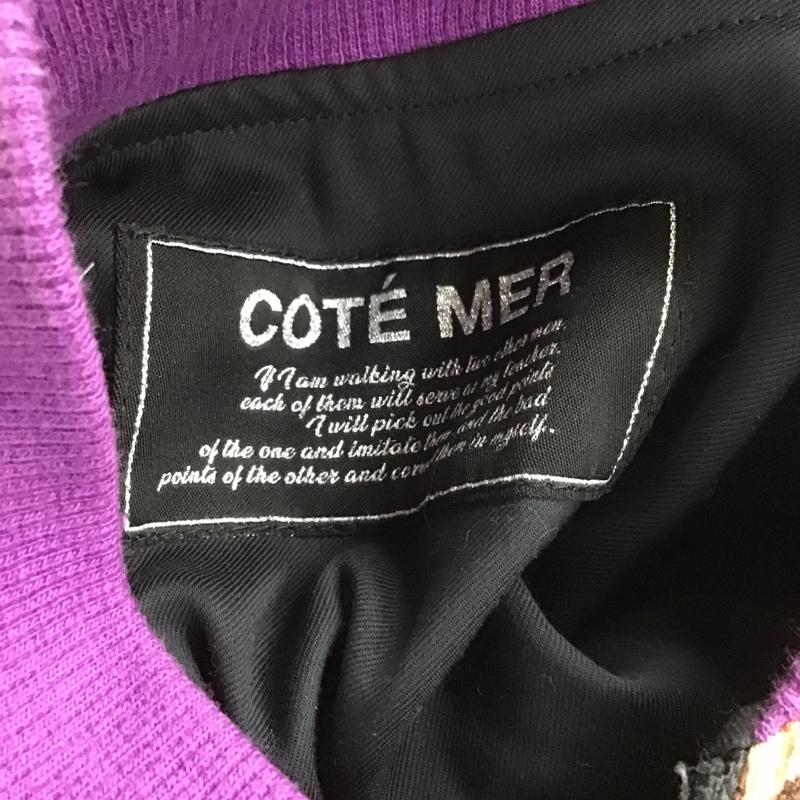 コートメール COTE MER ジャケット、上着 ジャンパー、ブルゾン ジップアップジャケット アウター 総柄 リブ 総柄 マルチカラー / マルチカラー / メンズ USED 古着 中古 10105568