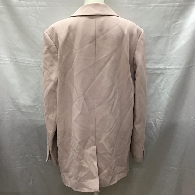 ザラ ZARA ジャケット、上着 ジャケット、ブレザー 長袖ジャケット カジュアルジャケット アウター オーバーサイズ XS 無地 桃 / ピンク / レディース USED 古着 中古 10118559