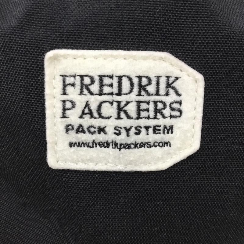 フレドリック パッカーズ FREDRIK PACKERS リュックサック、デイパック リュックサック、デイバッグ ロゴ、文字 黒 / ブラック / レディース USED 古着 中古 10106020