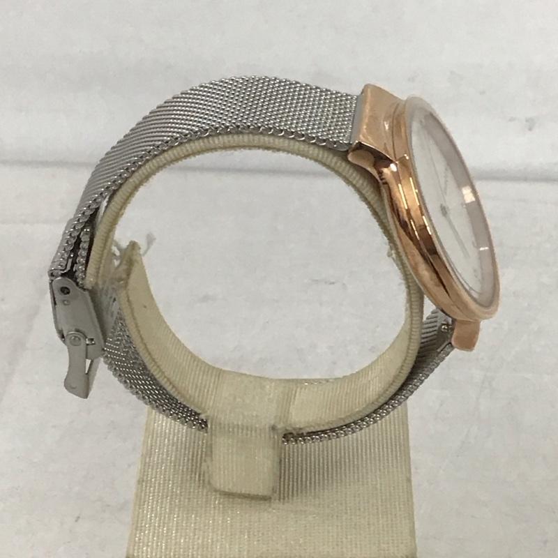 スカーゲン SKAGEN 腕時計 アナログ(クォーツ式) SKW2616 箱有 ロゴ、文字 銀 / シルバー / X 金 / ゴールド / レディース USED 古着 中古 10134073
