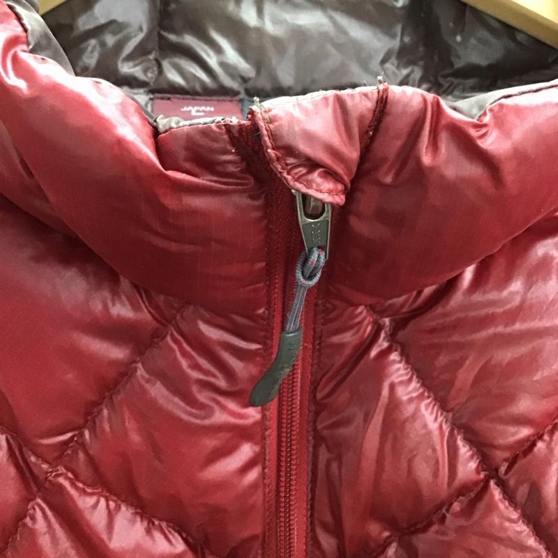 モンベル mont-bell ジャケット、上着 ダウンジャケット 1101375 U.L.ダウンジャケット L 無地 赤 / レッド / レディース USED 古着 中古 10137388