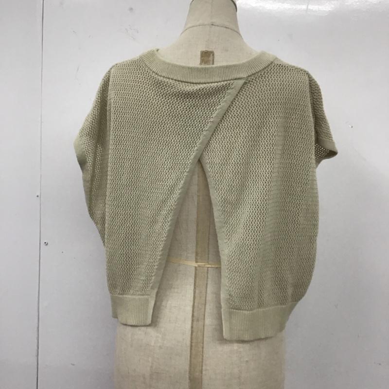 ローリーズファーム LOWRYS FARM ニット、セーター 半袖 FREE 無地 マルチカラー / マルチカラー /  レディース USED 古着 中古 10110272