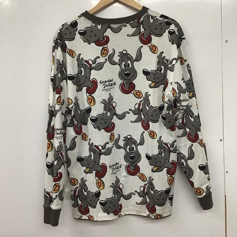ショーナンデューク SHONAN DUKE Tシャツ 長袖 リバーシブル L プリント マルチカラー / マルチカラー / メンズ USED 古着 中古 10136680