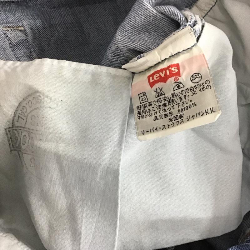 リーバイス Levi s パンツ デニム、ジーンズ デニムパンツ ストレートパンツ ワイドパンツ カジュアルパンツ 501 33インチ 無地 インディゴ / インディゴ / メンズ USED 古着 中古 10106563