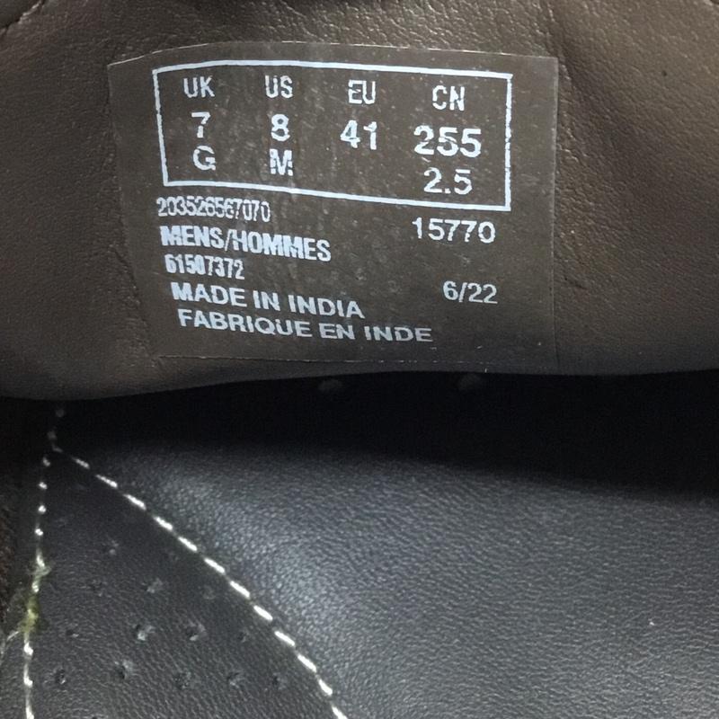 クラークス Clarks 革靴 革靴 61507372 フィナーサン UK7 US:8 無地 黒 / ブラック / メンズ USED 古着 中古 10116889