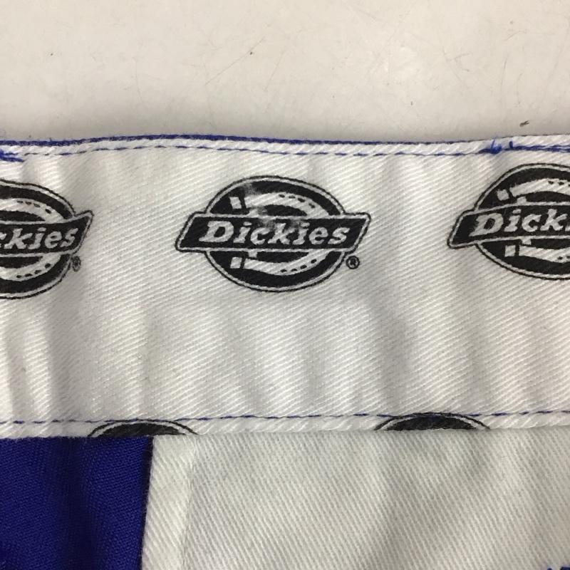 ディッキーズ Dickies パンツ ショートパンツ dk006825 フラットフロントワークパンツショーツ ハーフパンツ 34 無地 青 / ブルー / メンズ USED 古着 中古 10132000