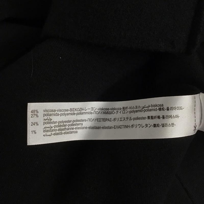 ザラ ZARA ワンピース ロングスカート S 無地 黒 / ブラック / レディース USED 古着 中古 10124436