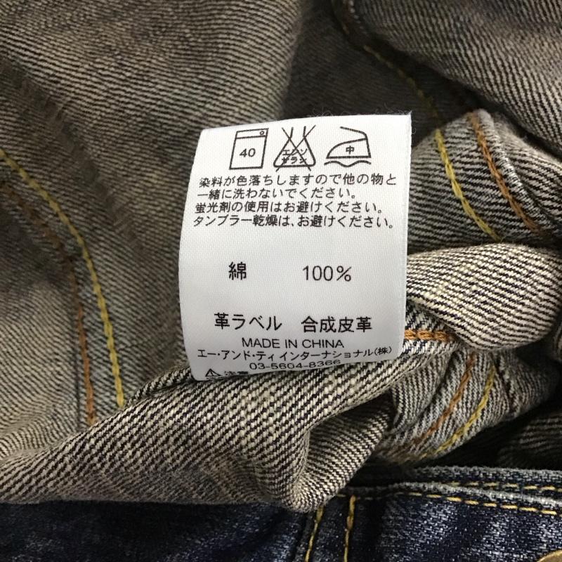 カーハート Carhartt ジャケット、上着 ジャケット、ブレザー デニムジャケット Gジャン アウター カジュアルジャケット L ロゴ、文字 インディゴ / インディゴ / メンズ USED 古着 中古 10145242