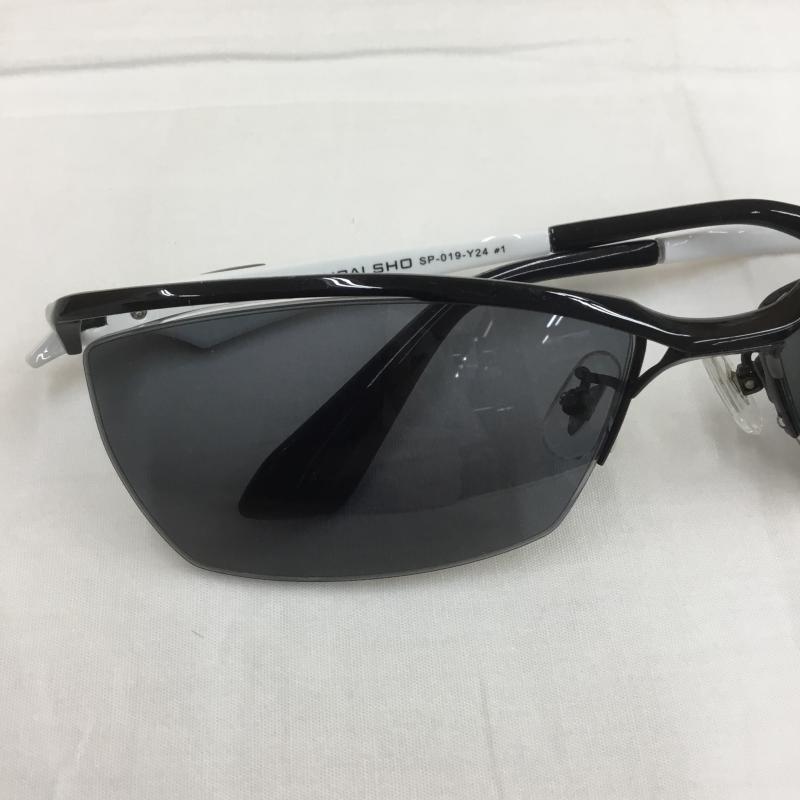 ユーズドクロージング used clothes めがね・サングラス サングラス SAMURAI SHO サムライ翔 SP-019-Y24 黒 / ブラック / X 白 / ホワイト / メンズ USED 古着 中古 10097245
