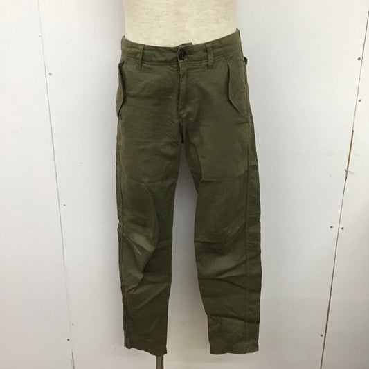 ポールスミス Paul Smith パンツ ワークパンツ、ペインターパンツ ワークパンツ ワイドパンツ ミリタリーパンツ S 無地 カーキ / カーキ /  メンズ USED 古着 中古 10124882