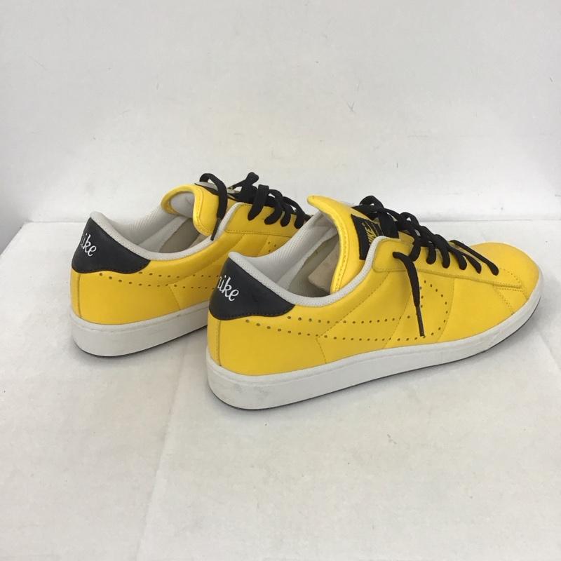ナイキ NIKE スニーカー スニーカー 375577-771 AIR ZOOM TENNIS CLASSIC ND 28.5cm 28.5cm ロゴ、文字 黄 / イエロー / X 黒 / ブラック / メンズ USED 古着 中古 10139324