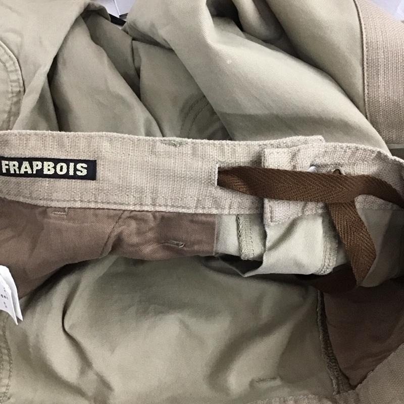 フラボア FRAPBOIS パンツ ワークパンツ、ペインターパンツ ワークパンツ ワイドパンツ カジュアルパンツ 2 無地 ベージュ / ベージュ / メンズ USED 古着 中古 10128769